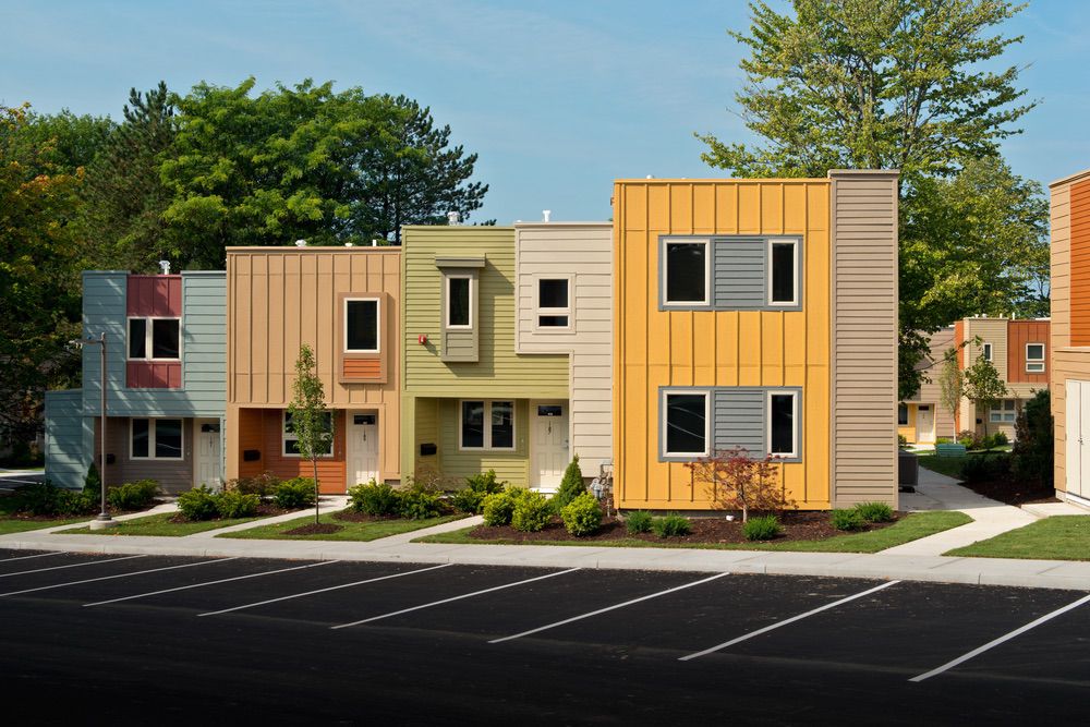 Woodrow Wilson Townhomes RIDA Architecture & Interior Design Services