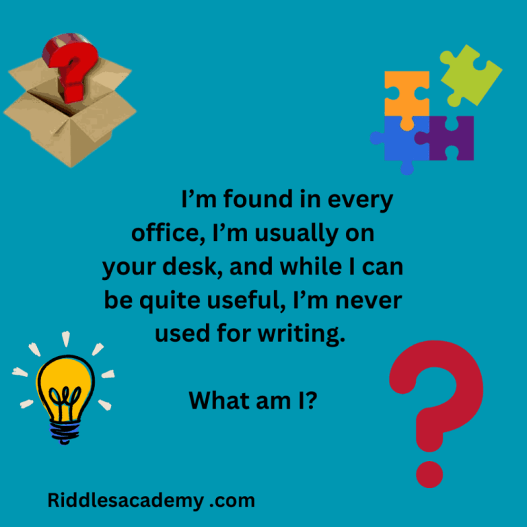 115+ Best Workplace Riddles (Office Fun) Riddles Academy