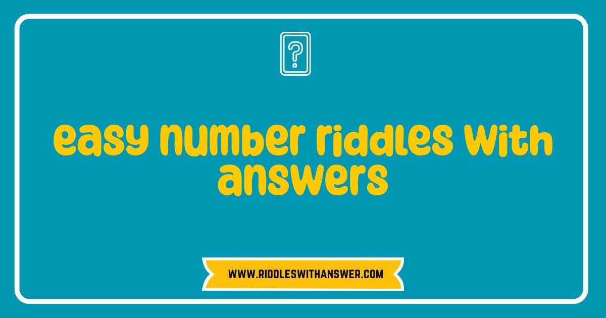 150 Best Number Riddles With Clues That Will Crack Your Brain - Riddles