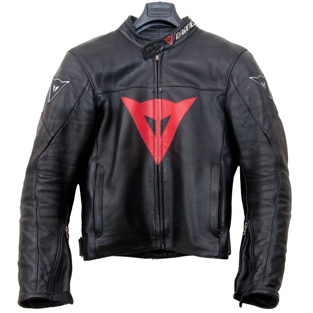 Dainese Perforated Leather Motorcycle Jacket (1000 x 1000 Pixel)