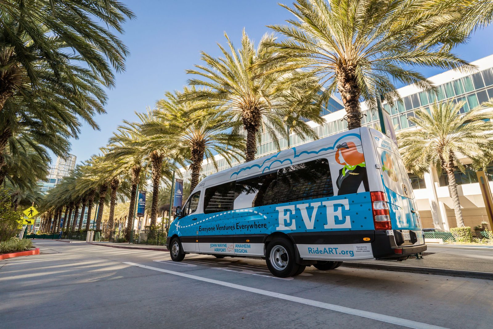 Eve Anaheim Transportation Network