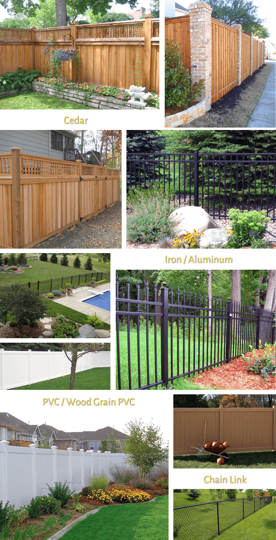 Fencing Rideau Pools