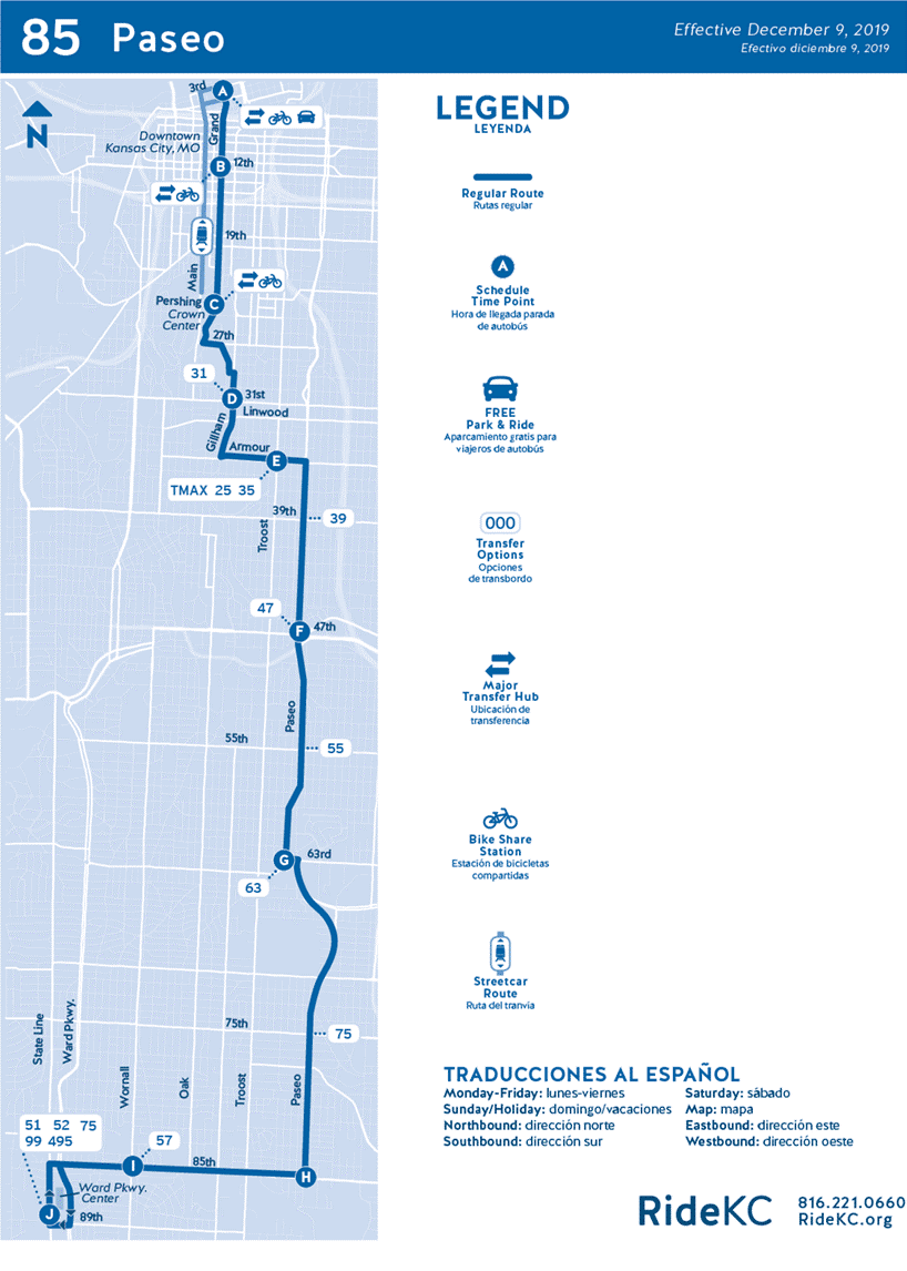 85 Paseo Routes RideKC