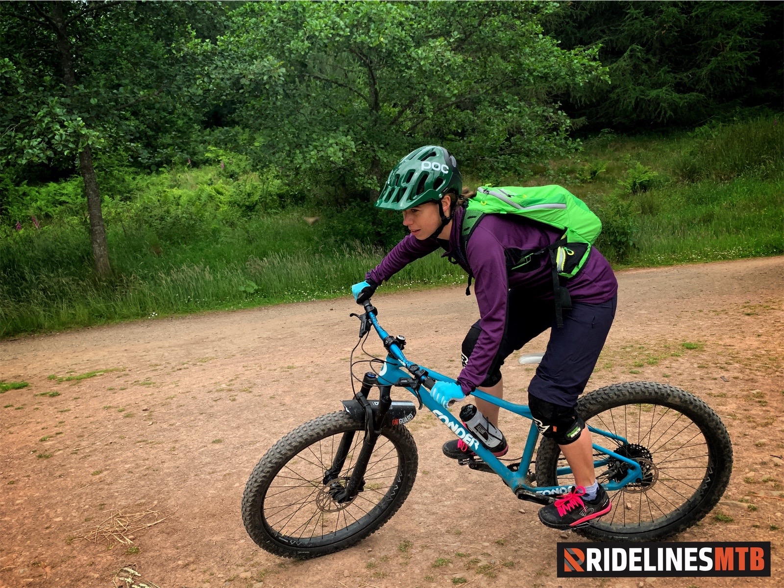 Beginners Mountain Bike skills course in Glentress