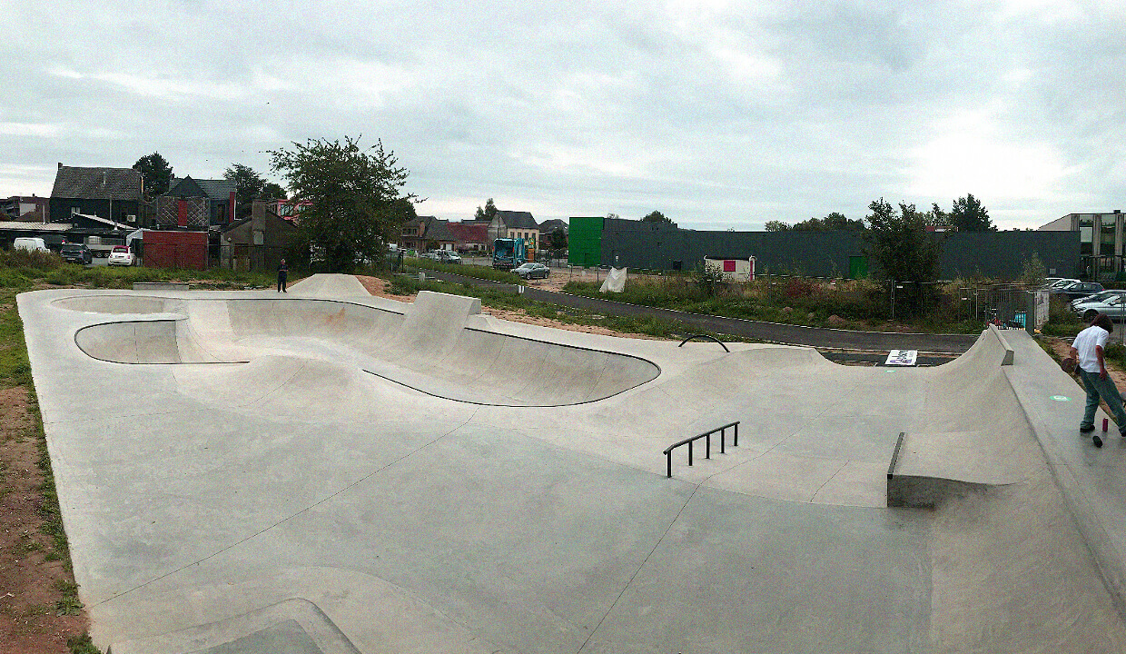 Wetteren skatepark, Wetteren, Belgium