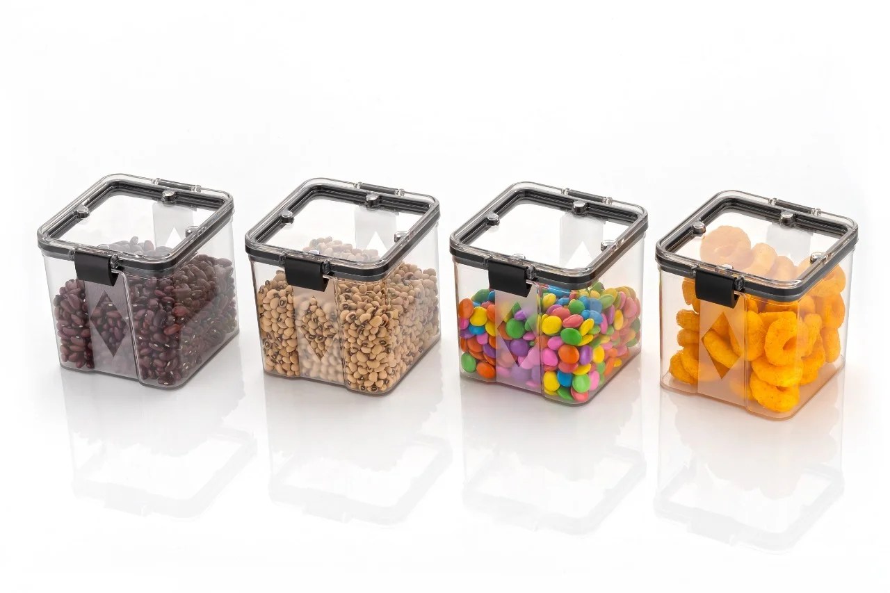 Clik n Seal Airtight Multipurpose Storage Container Set 4 Pcs Set