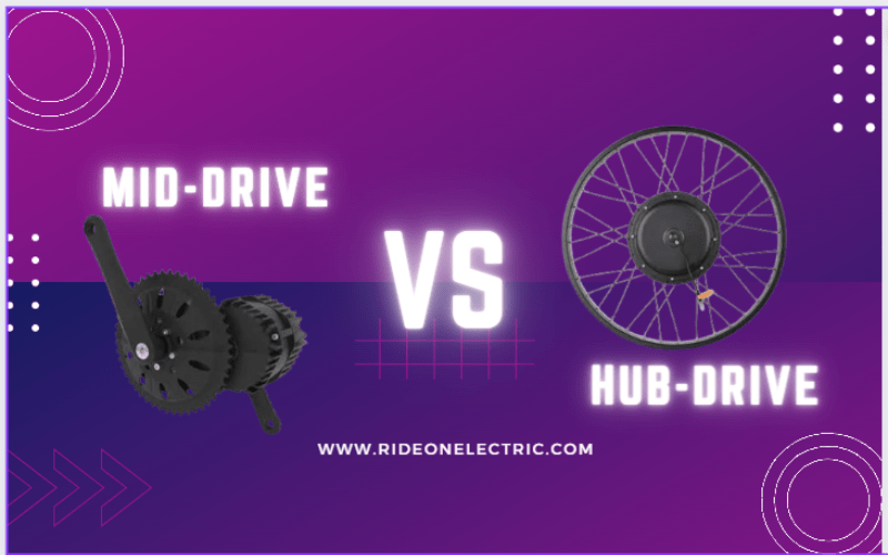 HubDrive Vs MidDrive EBikes » Which is Better [2024 Guide]