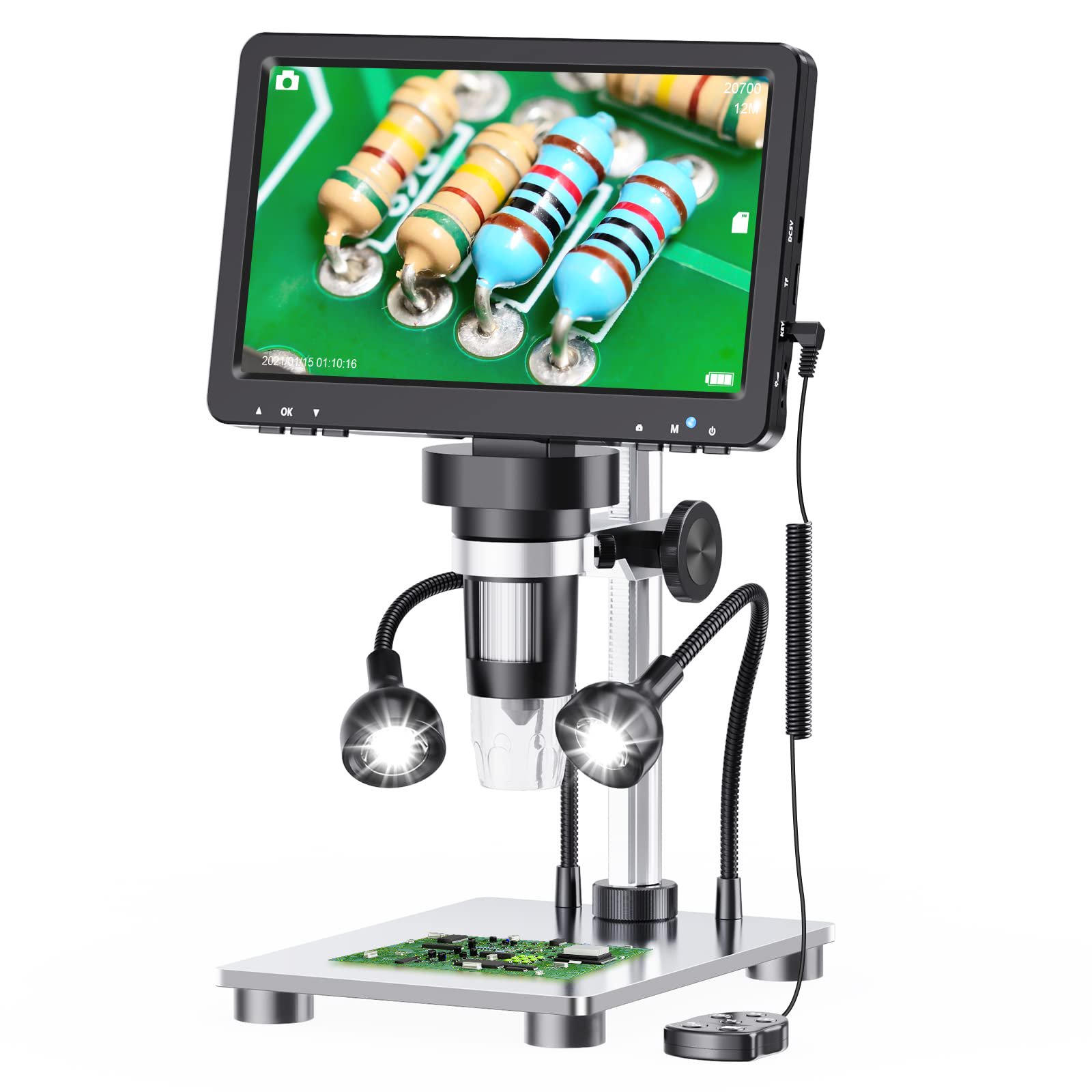 7 Inch Display HD Digital PCB Microscope Rider99 Your Bike