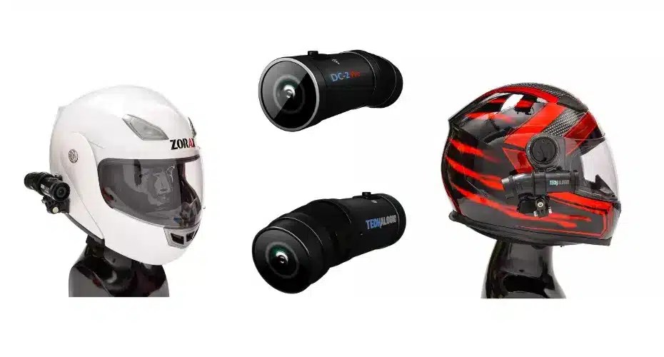 Techalogic DC-2 Pro Dual Lens Helmet Camera - RiderCamTV 2024