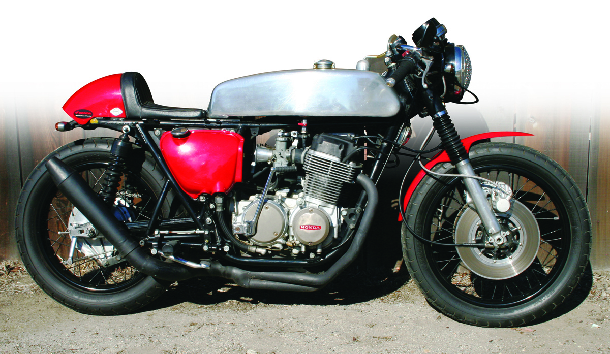 Honda Café Racer: 1974 CB750K | Rider Magazine | Rider ... (1200 x 697 Pixel)