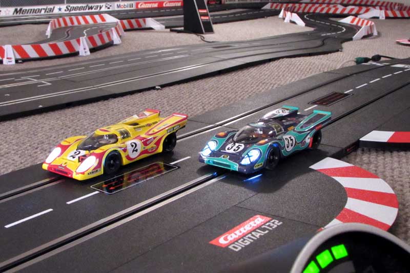 Slot Cars and Tracks at Rider's Hobby Shop in Flint and Grand Rapids