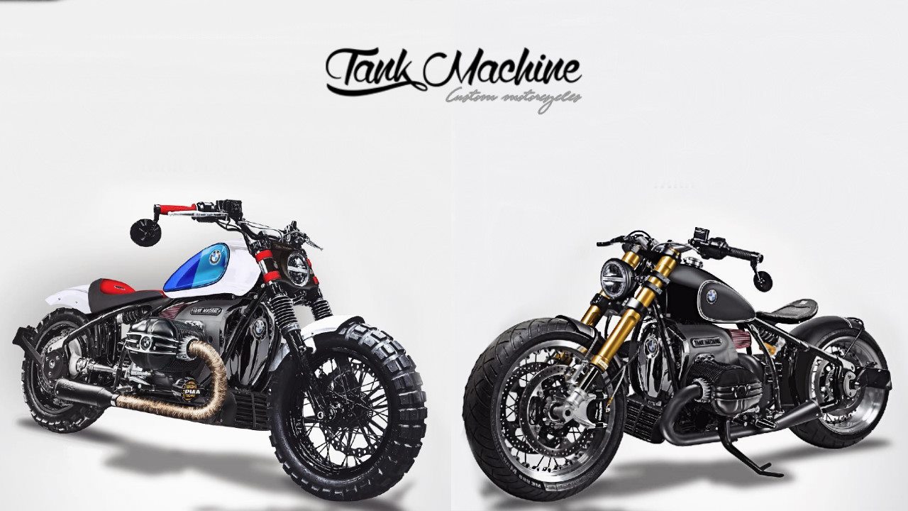 Custom BMW R18. Bobber Version from Tank Machine DriveMag Riders