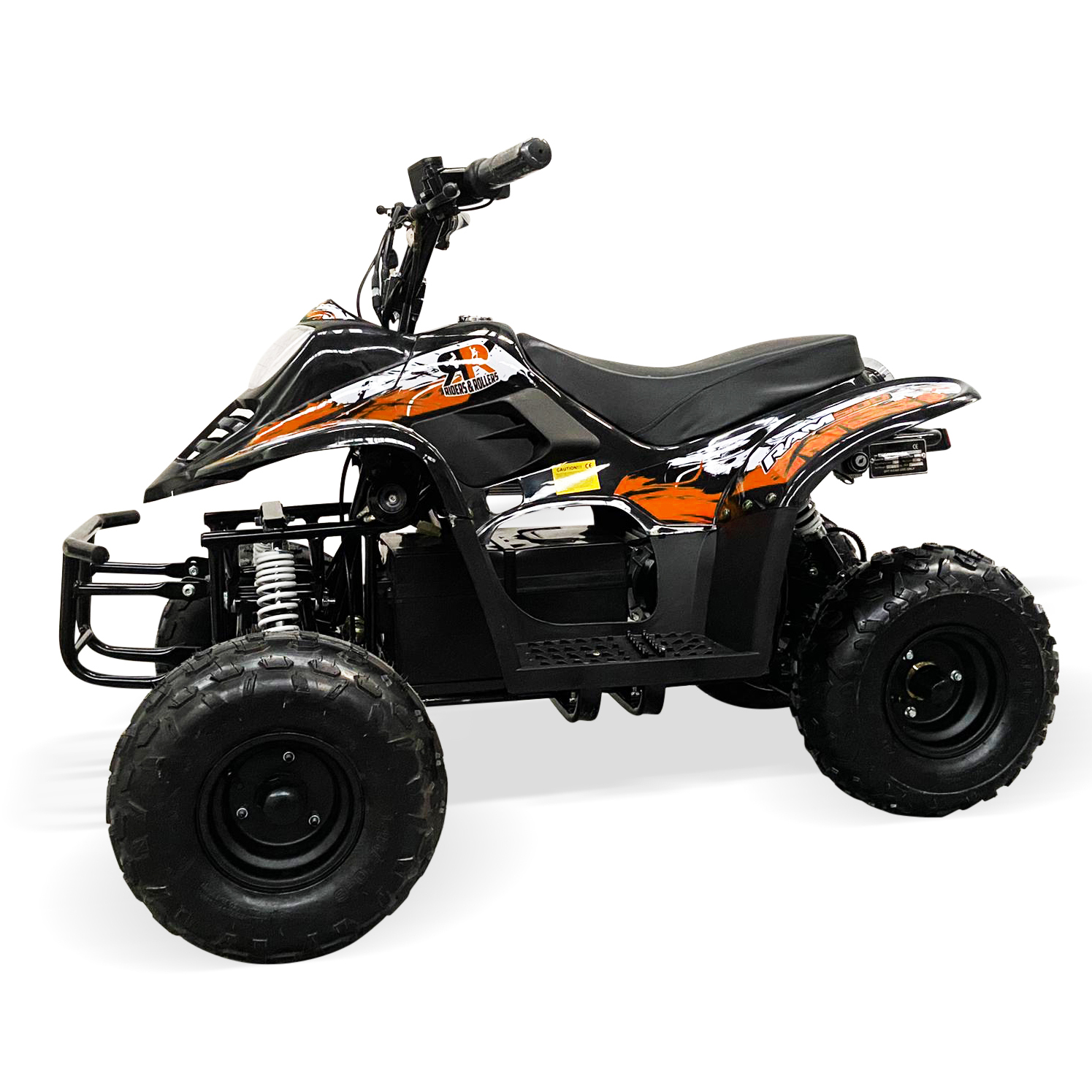 ELECTRIC 1500W EQUIVALENT 48V QUAD BIKE ORANGE Riders and Rollers