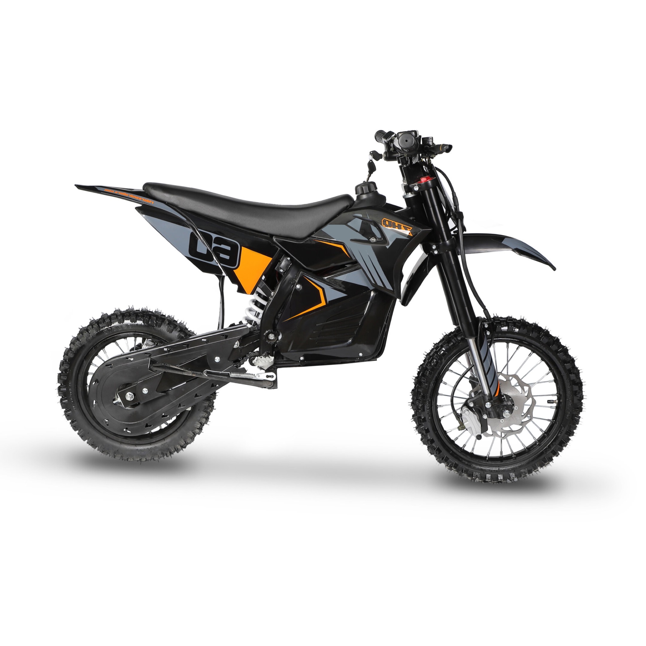 FunBikes MXR 1600w 48v Lithium Electric Motorbike 14/12 68cm Blue Kids