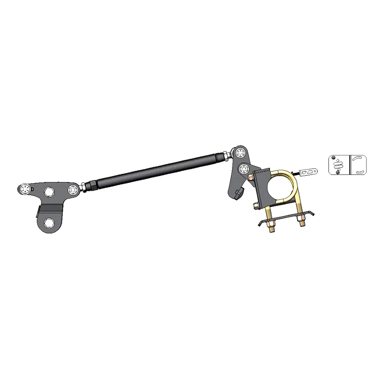 20152022 F150 Traction Bar Kit for use with Ridetech Lowering