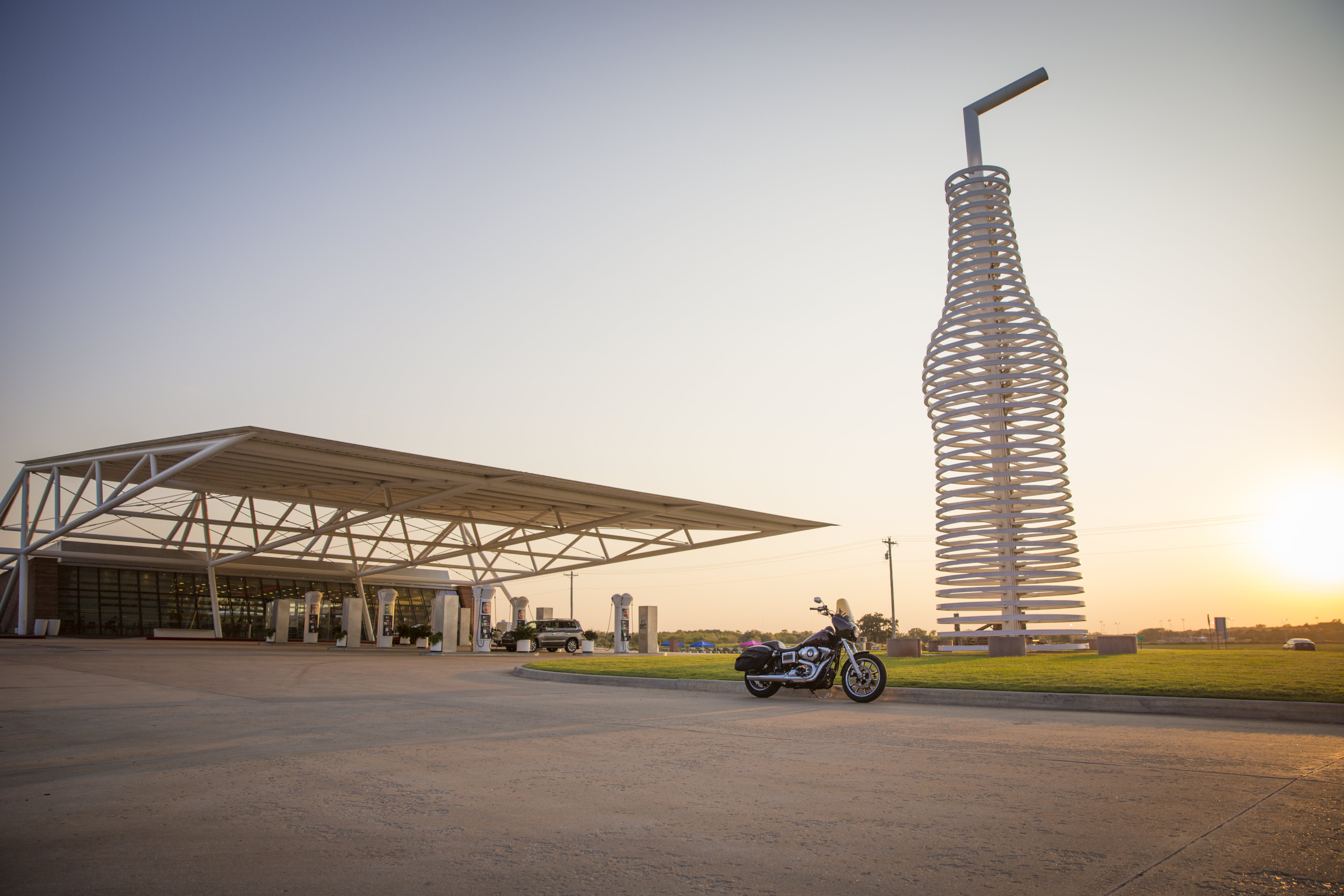 This Oklahoma gas station has over 700 kinds of pop! Ride to Food