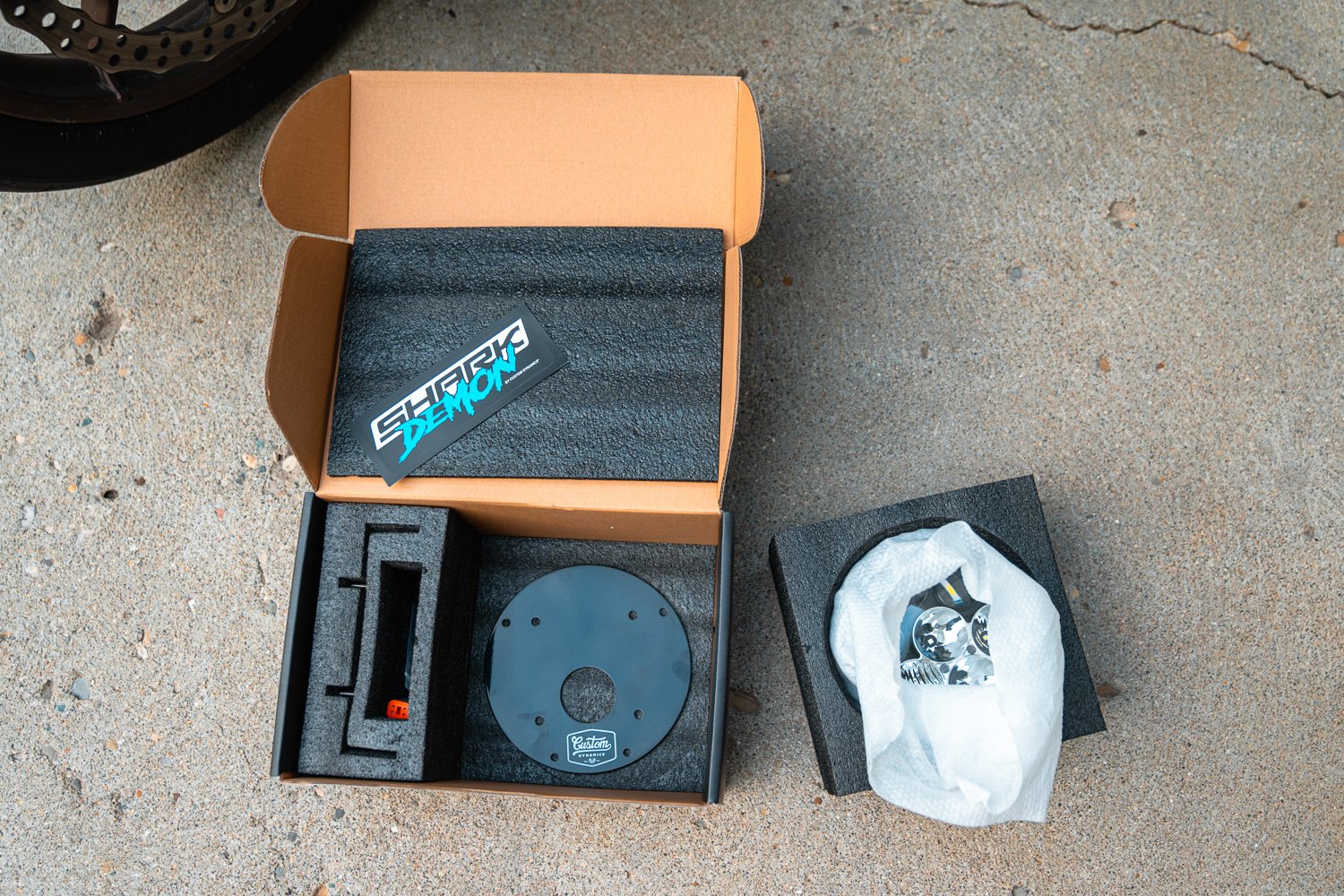 Custom Dynamics Shark Demon (Low Rider ST) Headlight Review