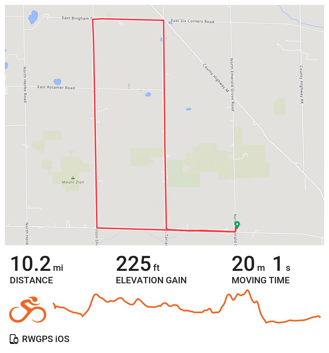 04/16/23 A bike ride in Janesville, Rock County