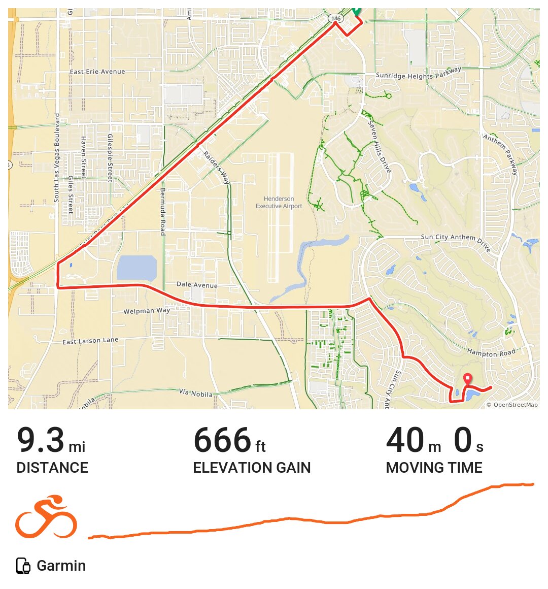 11/24/16 A bike ride in Henderson, NV