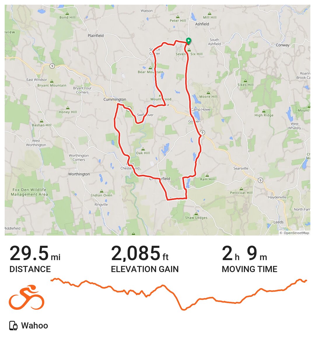 10/04/23 A bike ride in Ashfield, MA