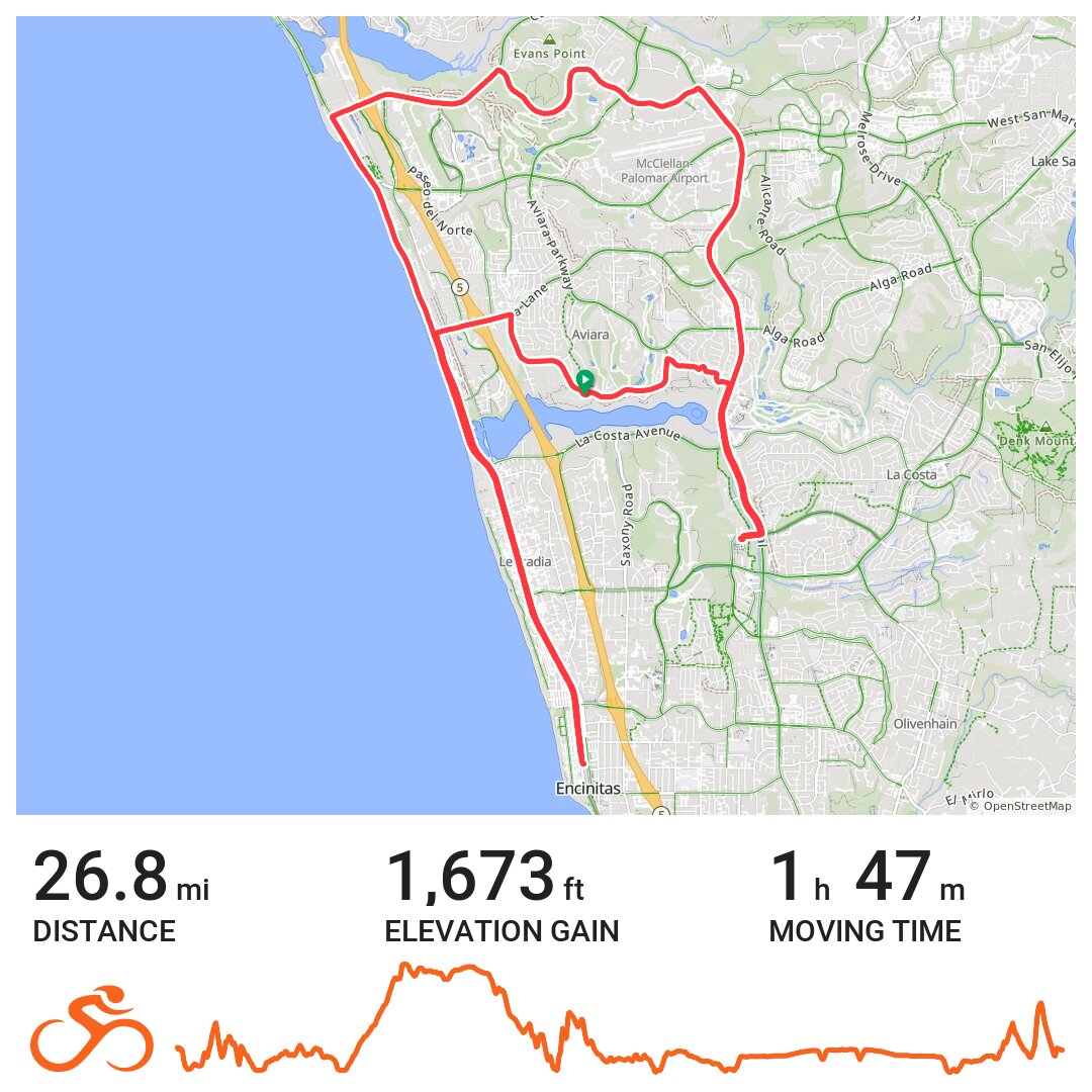 05/09/17 A bike ride in Carlsbad, CA