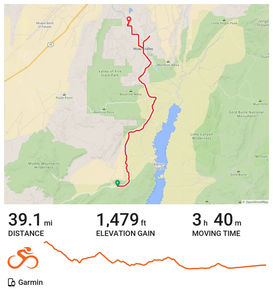 07/01/17 A bike ride in Henderson, NV