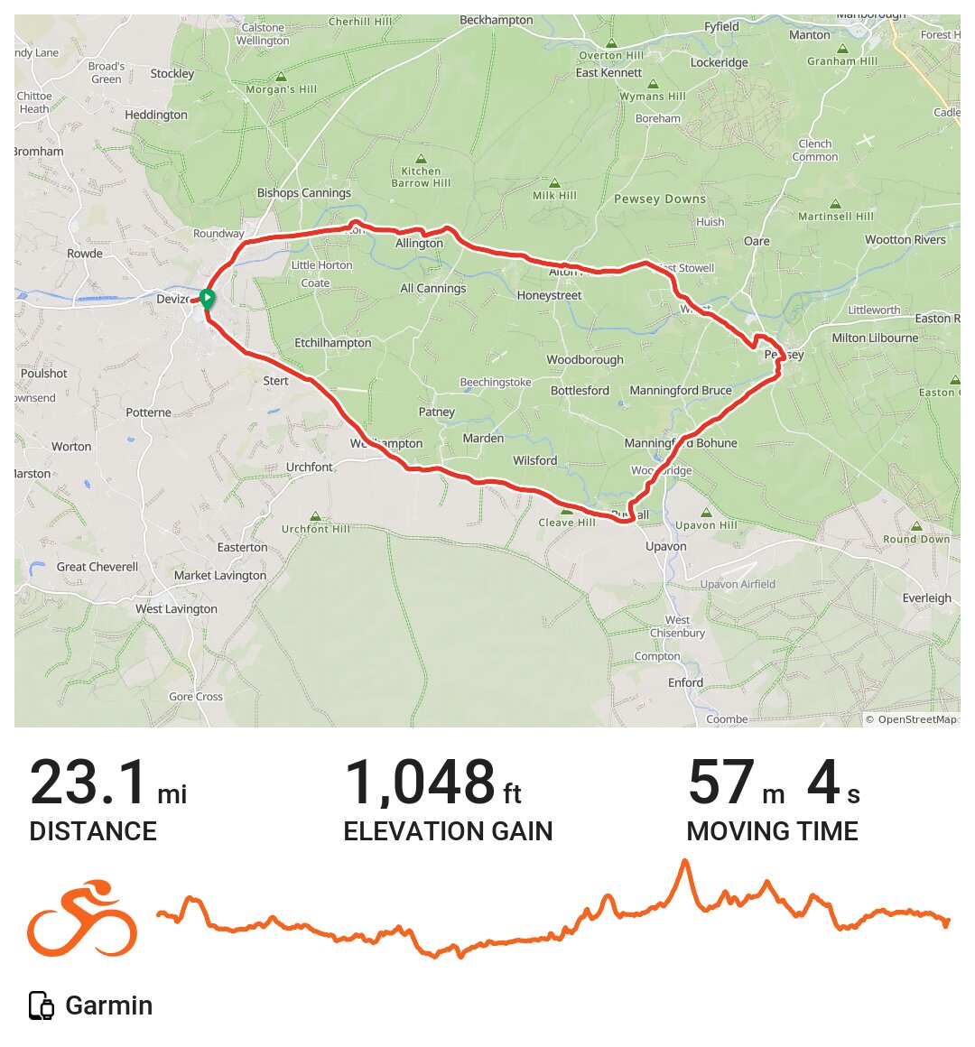 07/27/17 A bike ride in Devizes, England