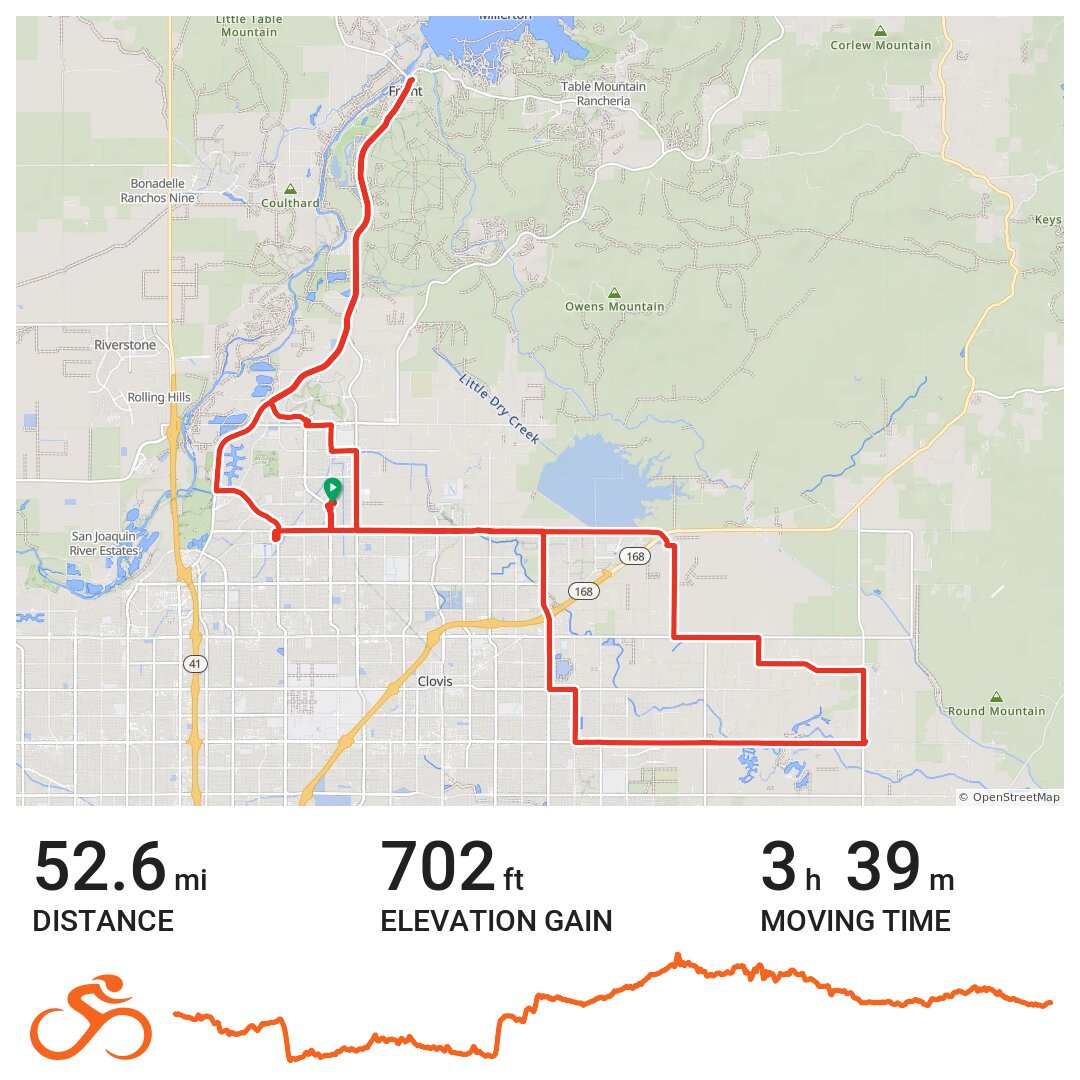 08/05/17 A bike ride in Fresno, CA