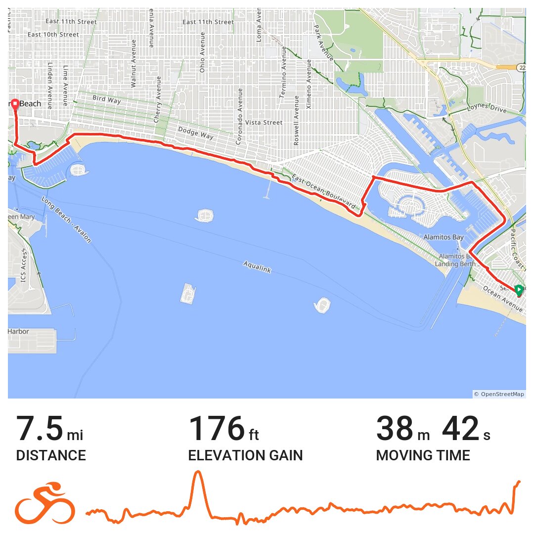 08/12/17 A bike ride in Seal Beach, CA