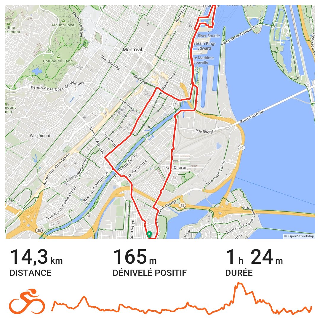 07/14/13 A bike ride in Montréal, Québec