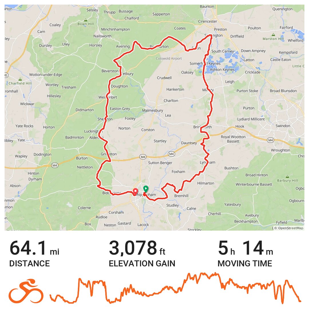 Chippenham Flapjack Audax 2018 A bike ride in Chippenham, England