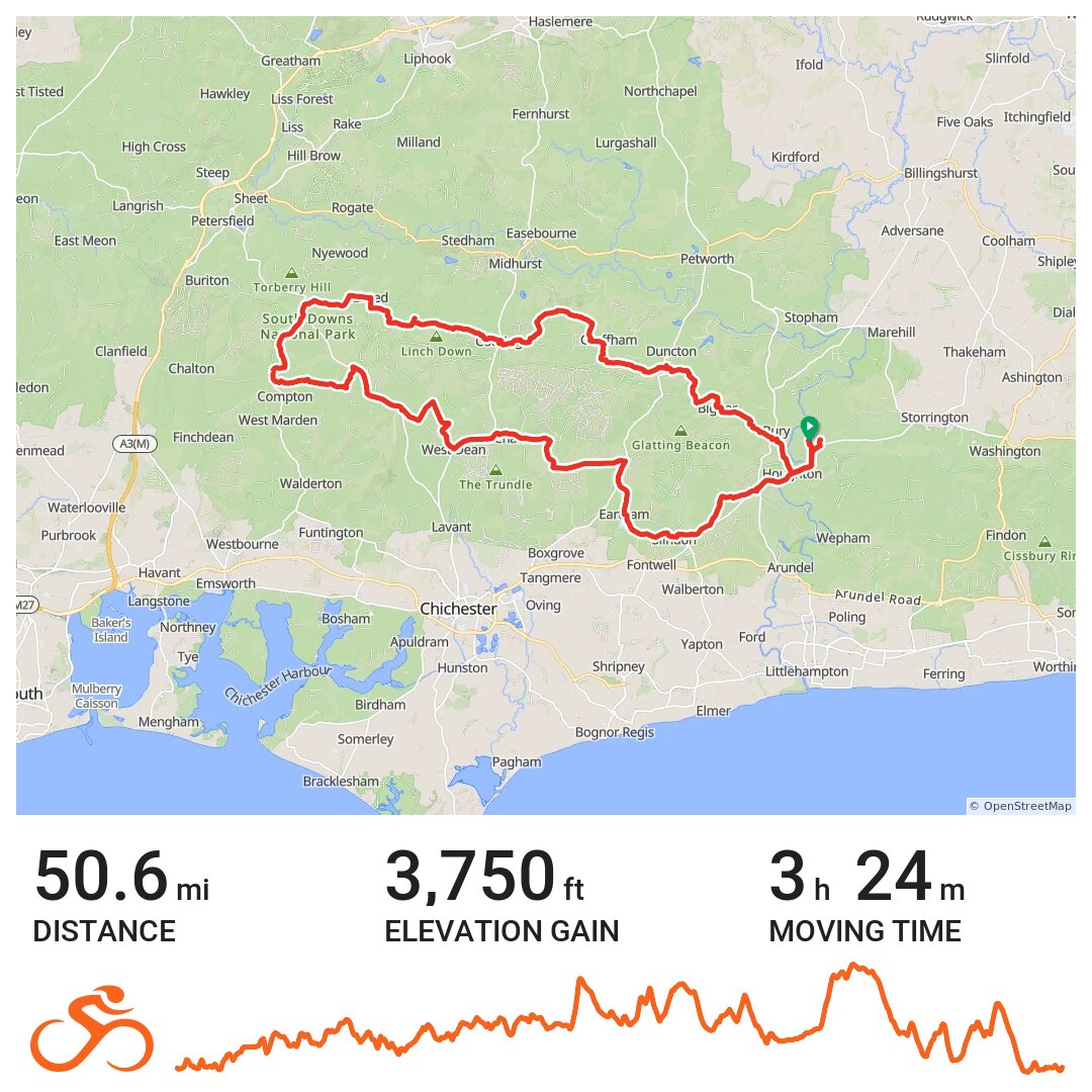03/15/18 A bike ride in Horsham, England