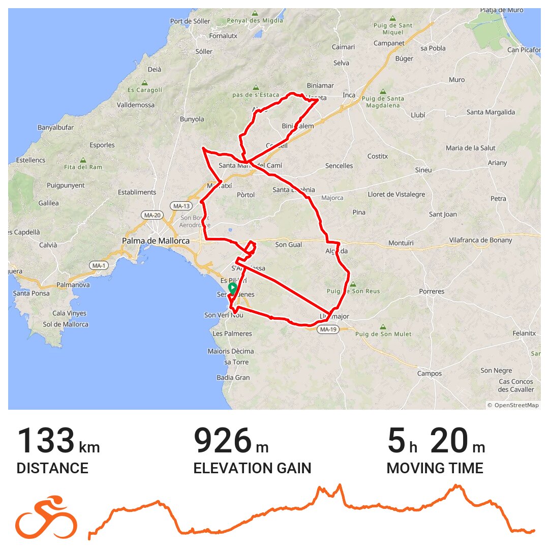 Mallorca dag 3 · Ride with GPS
