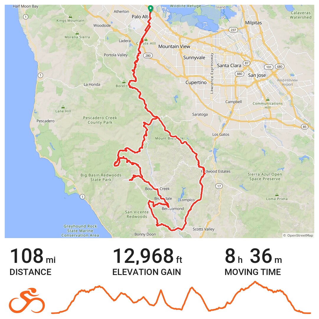 05/14/18 A bike ride in Palo Alto, CA