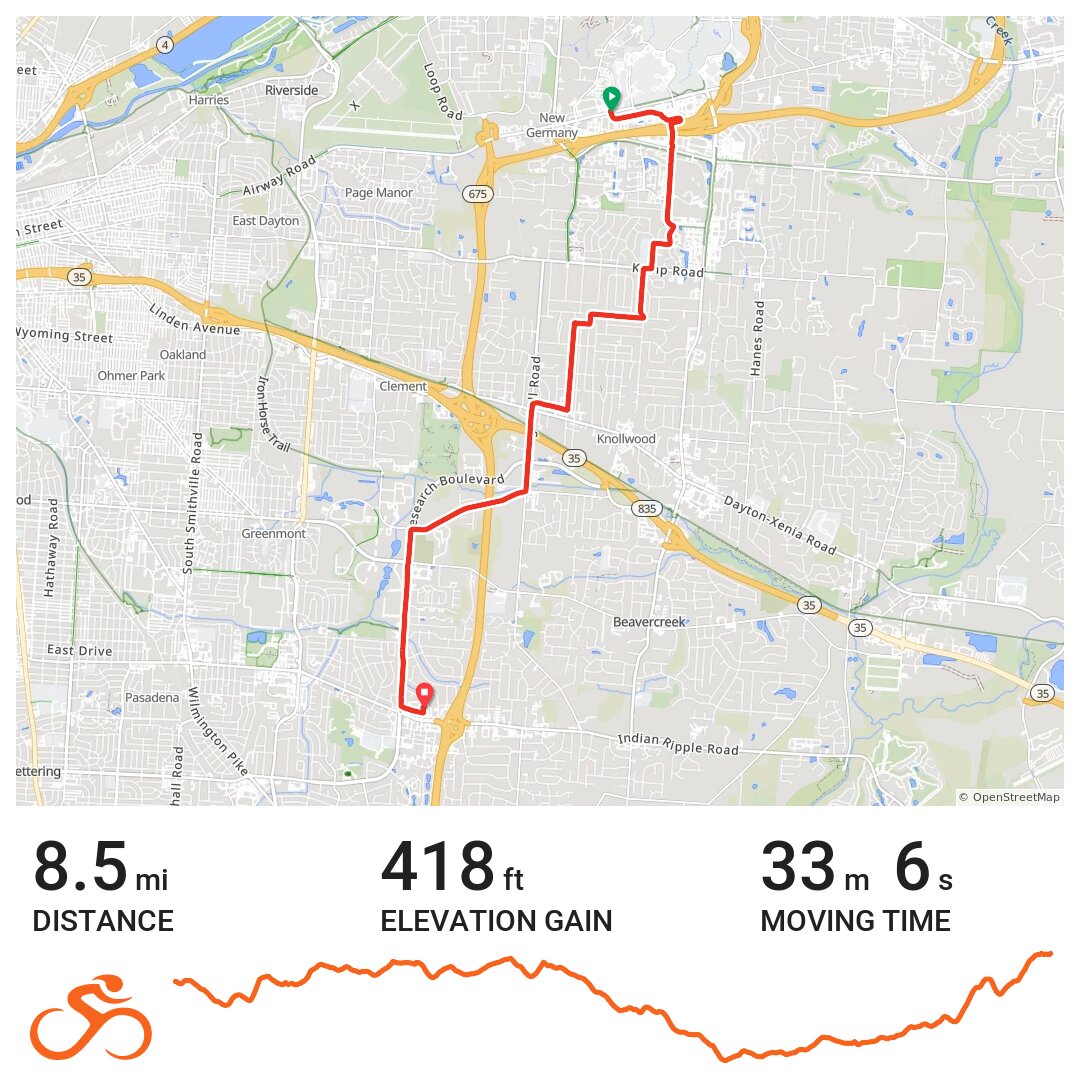 06/26/18 A bike ride in Beavercreek, OH