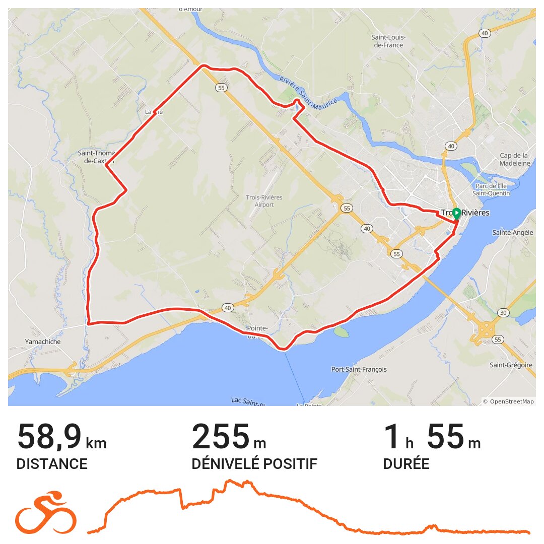 180906 TR A bike ride in TroisRivières, Québec