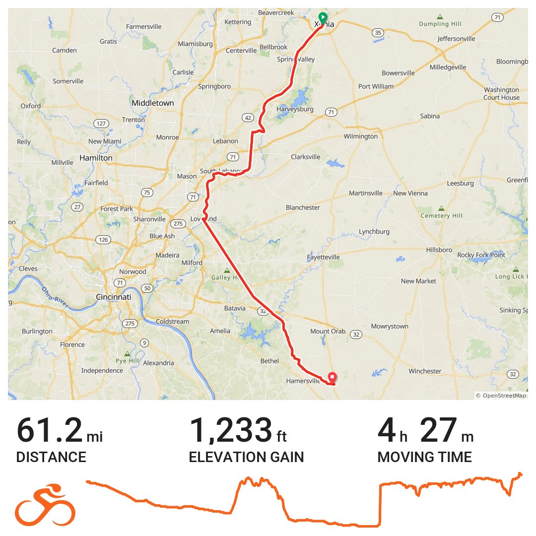 06/07/14 A bike ride in Xenia, OH