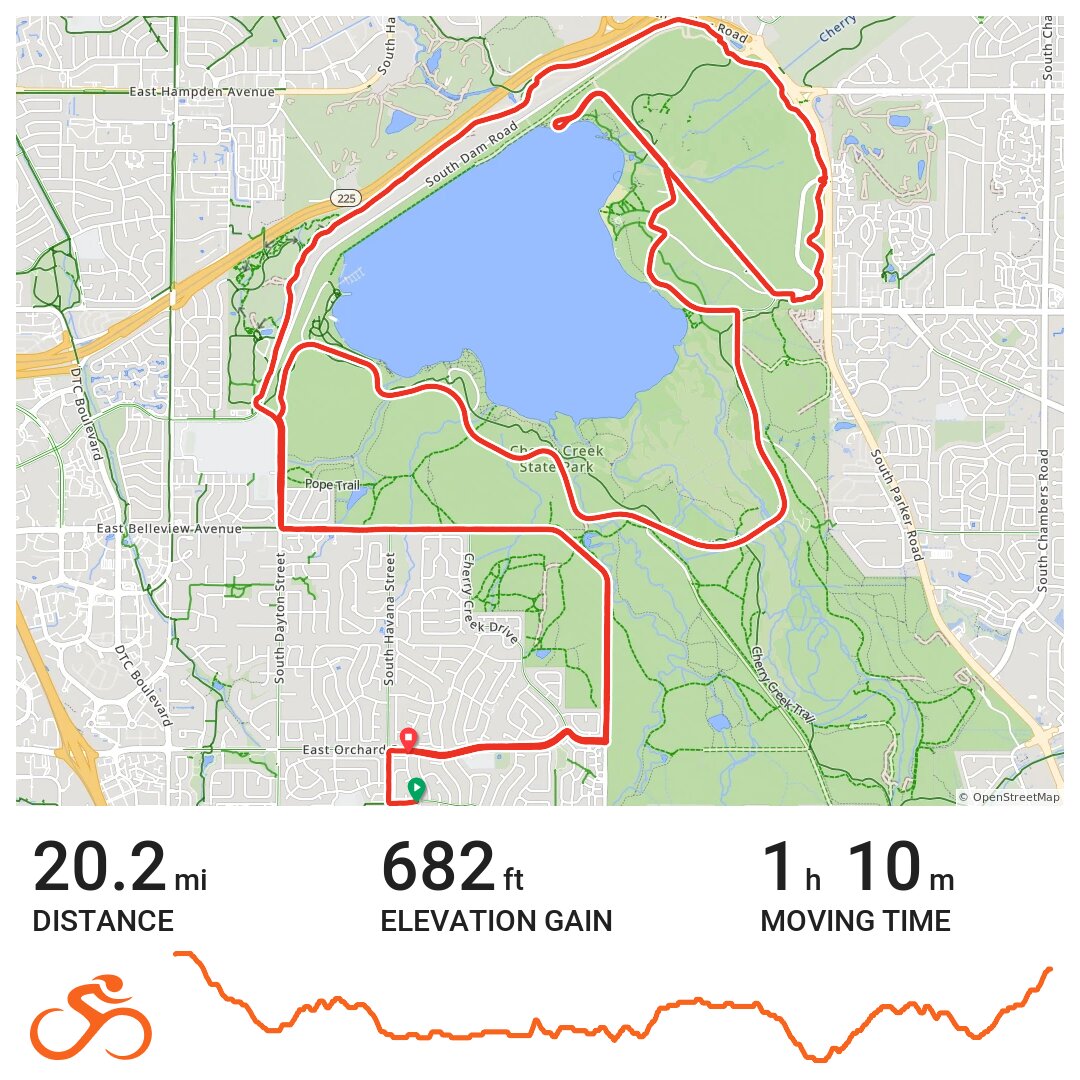 AM ride · Ride with GPS