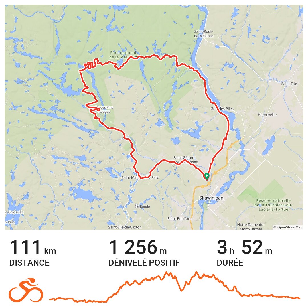 07/30/14 A bike ride in Shawinigan, Québec