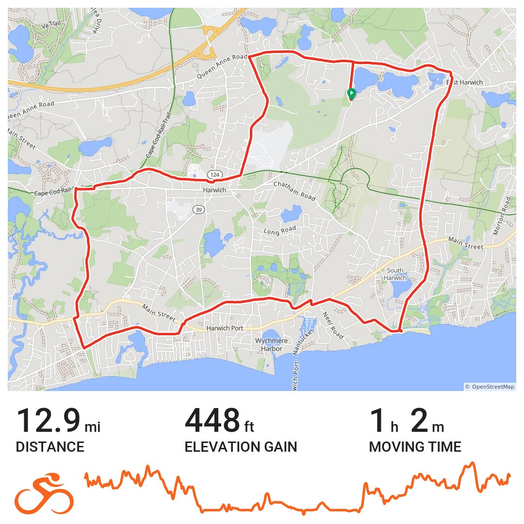 08/18/14 A bike ride in Harwich, MA