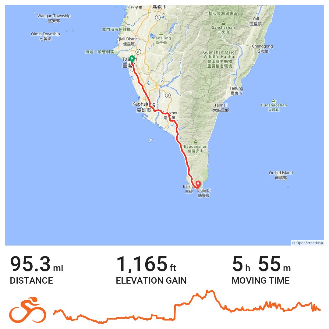 Taiwan 3 · Ride with GPS