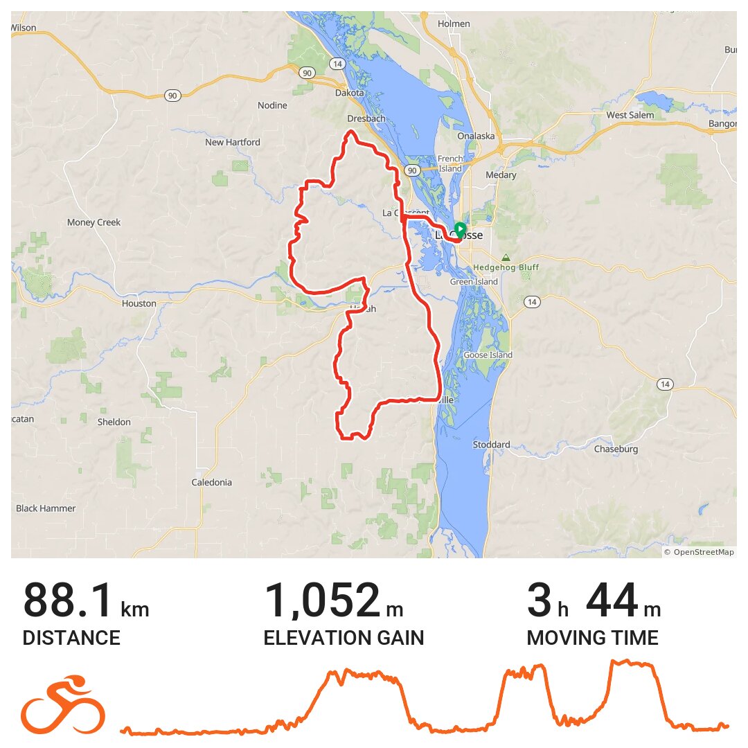 La Crosse Gravel Classic A bike ride in La Crosse, WI