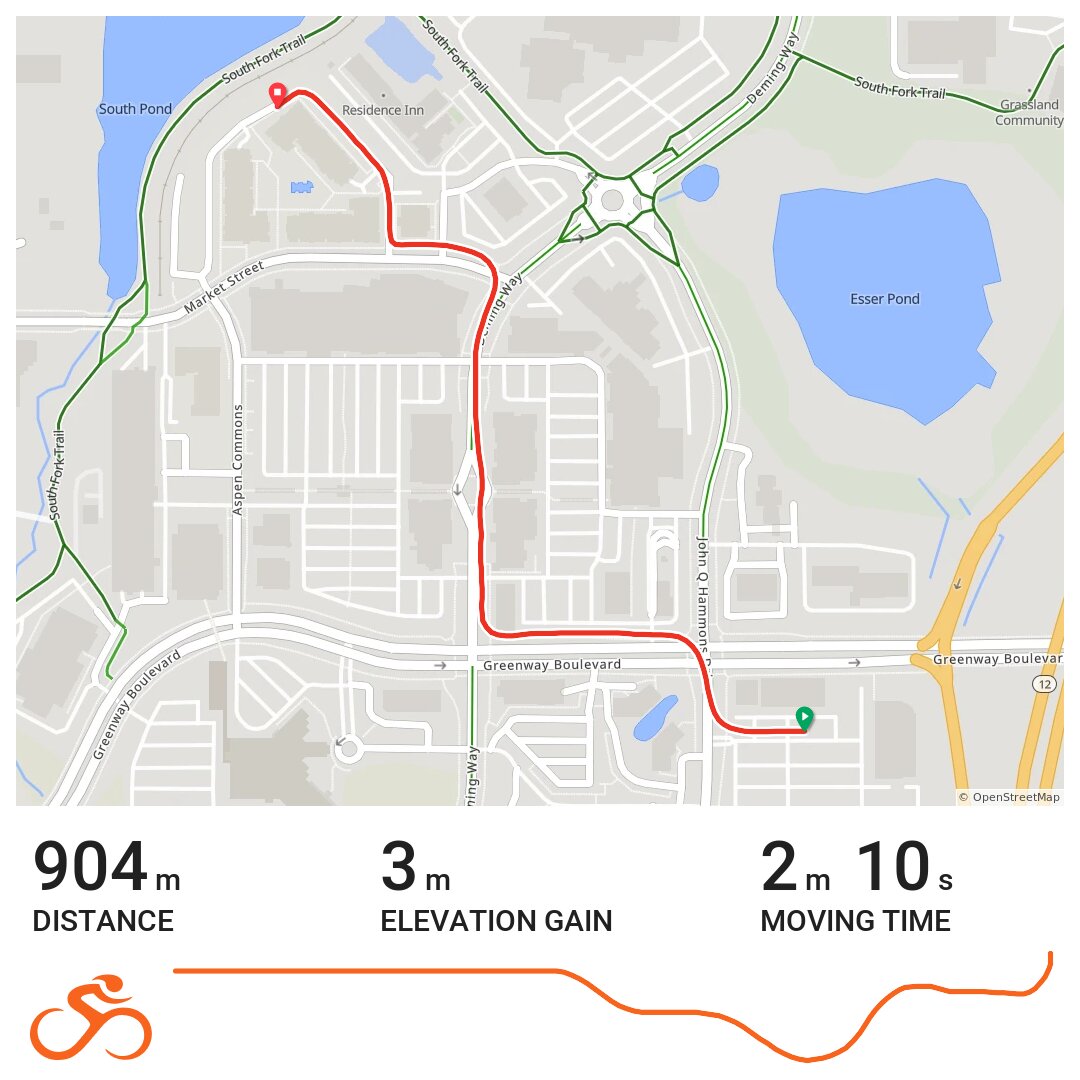 04/29/19 A bike ride in City of Middleton, WI