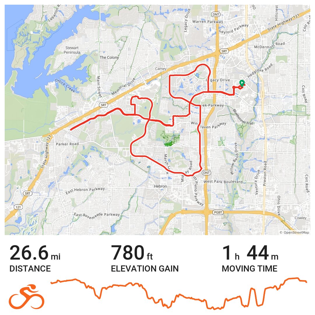 09/09/14 A bike ride in Plano, TX
