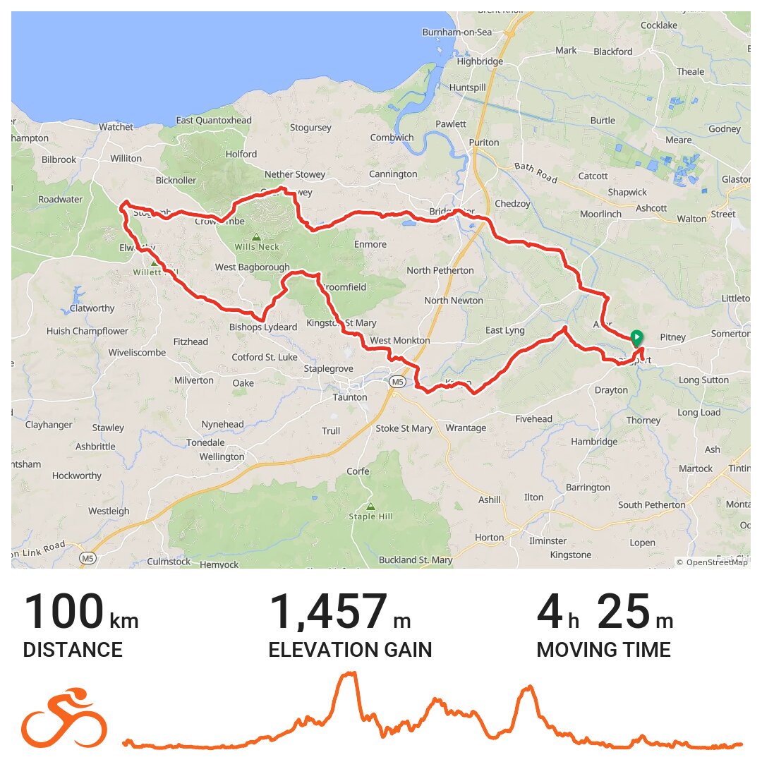 05/27/19 A bike ride in South Somerset, England
