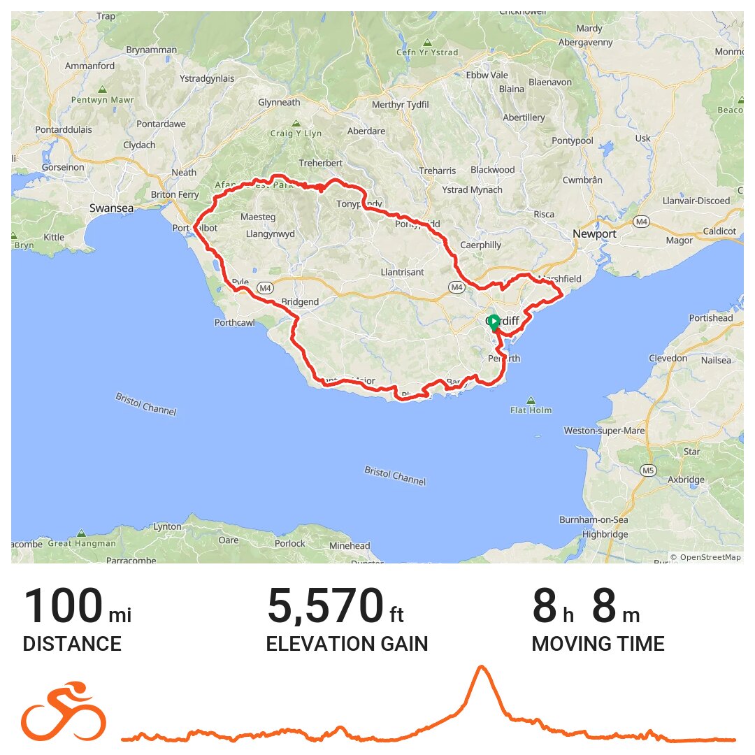 07/07/19 A bike ride in Cardiff, Wales