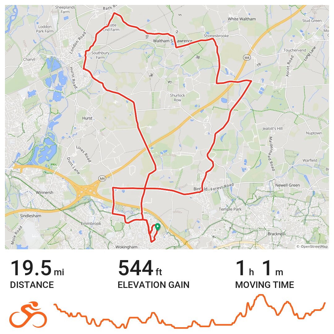 09/21/14 A bike ride in Wokingham, England