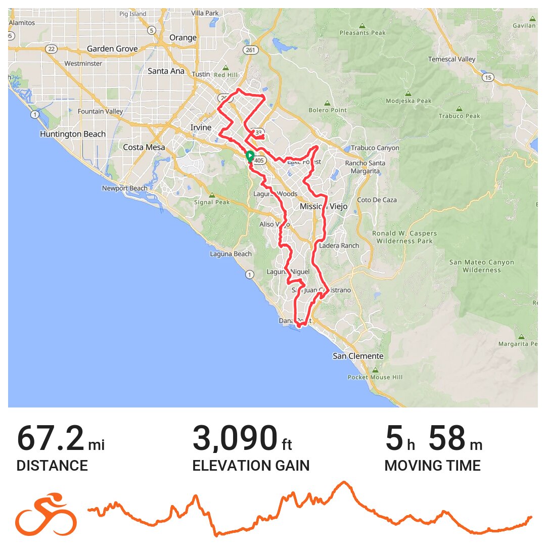 Dana Point and everywhere with Mike A bike ride in Irvine, CA