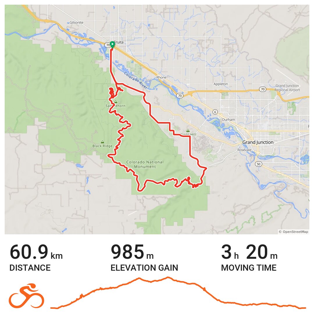 Colorado National Monument · Ride with GPS