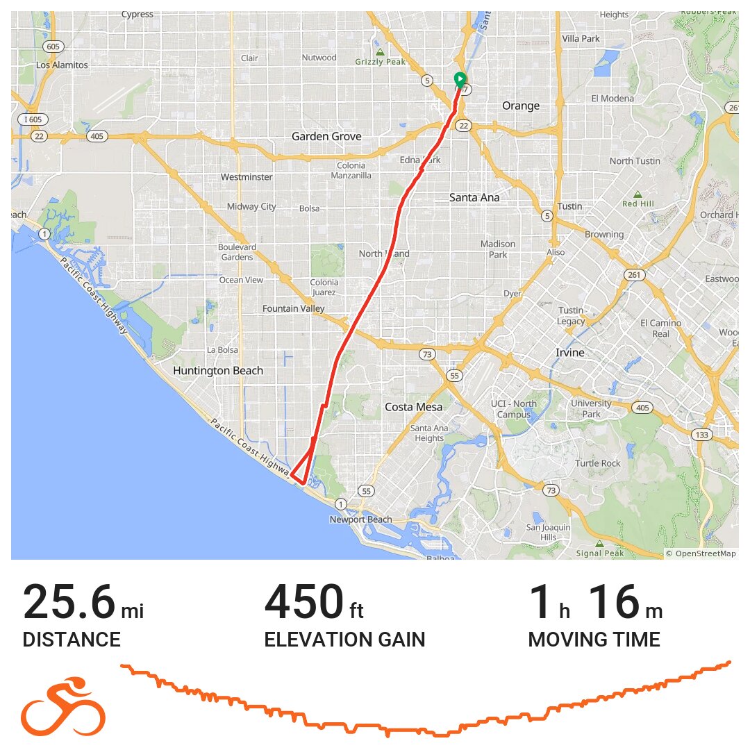 02/25/15 A bike ride in Anaheim, CA